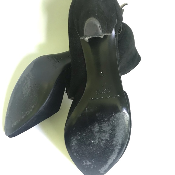 Sigerson Morrison black suede heels - Picture 7 of 8